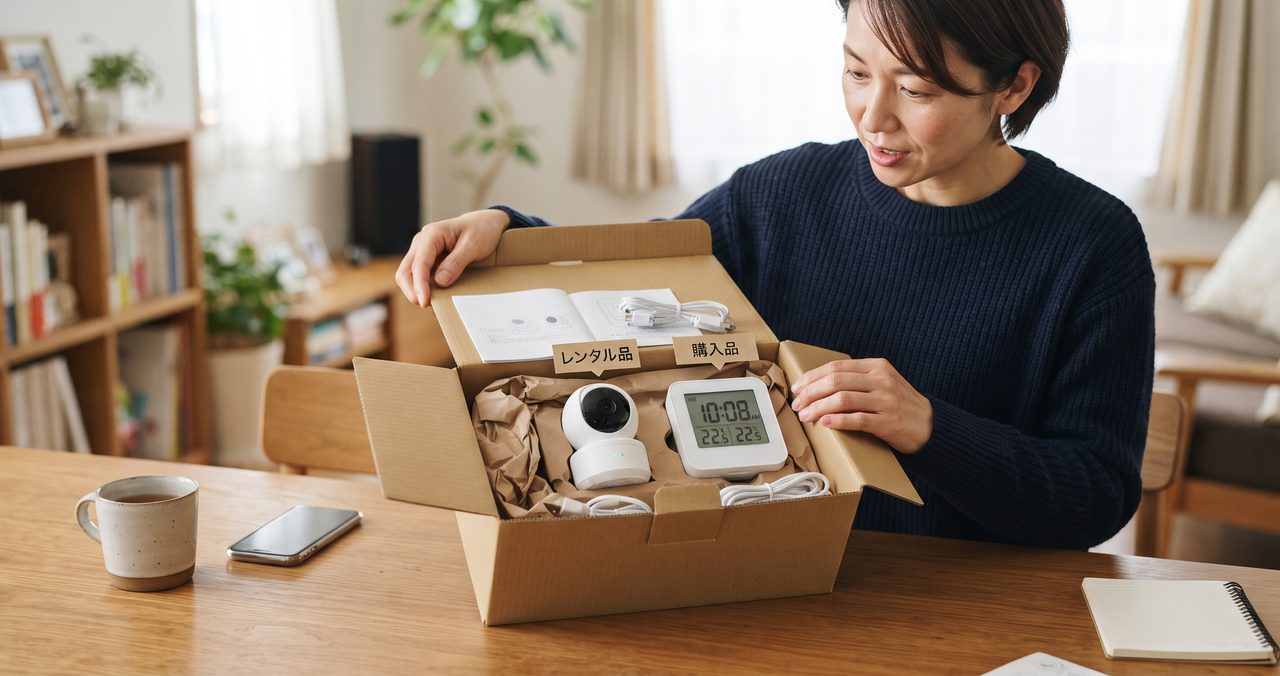 見守り機器、レンタルと買い切りどちらが向いているか