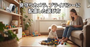 見守りカメラ、プライバシーに配慮した選び方